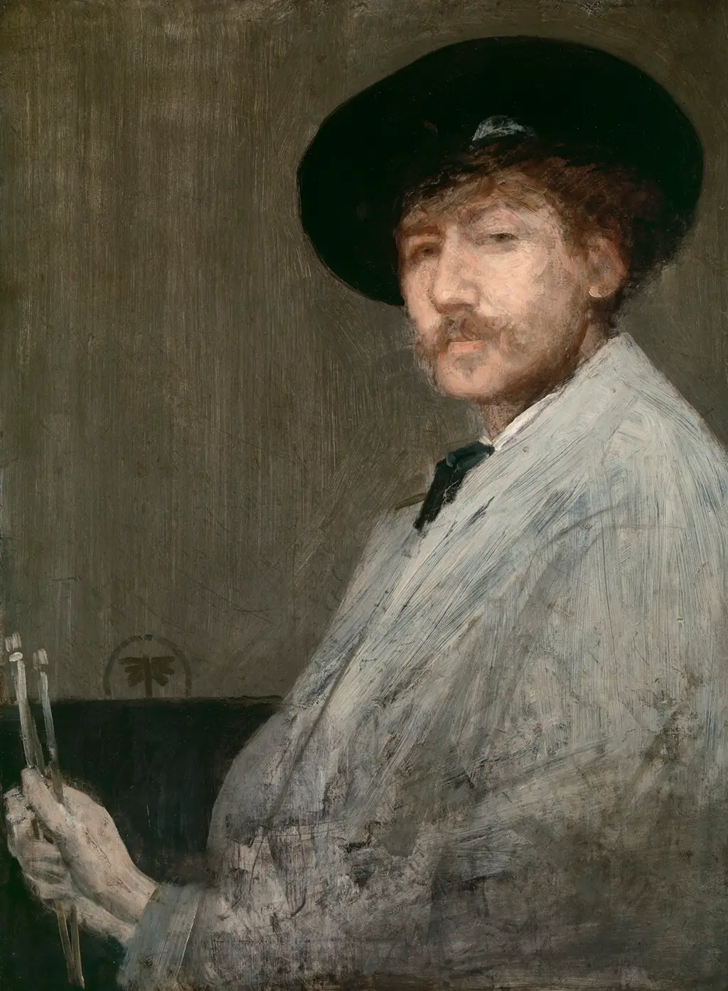 Arrangement in Gray Portrait of the Painter James Whistler